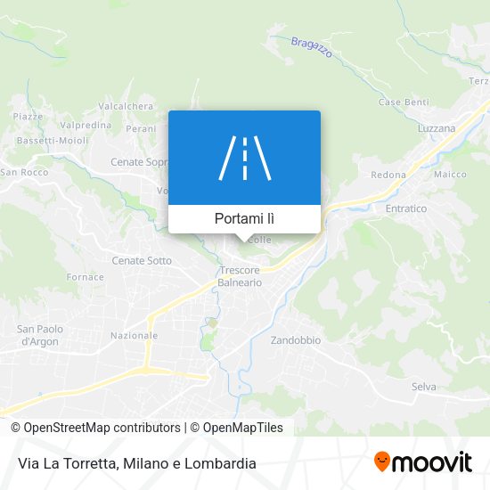 Mappa Via La Torretta