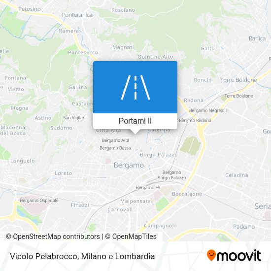 Mappa Vicolo Pelabrocco