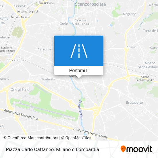 Mappa Piazza Carlo Cattaneo
