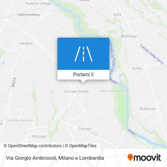 Mappa Via Giorgio Ambrosoli
