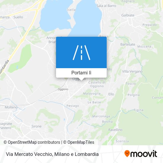 Mappa Via Mercato Vecchio