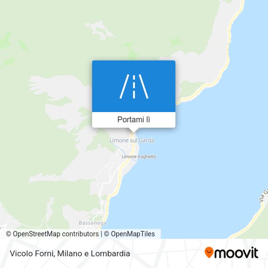 Mappa Vicolo Forni