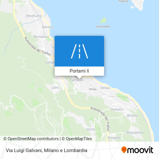 Mappa Via Luigi Galvani