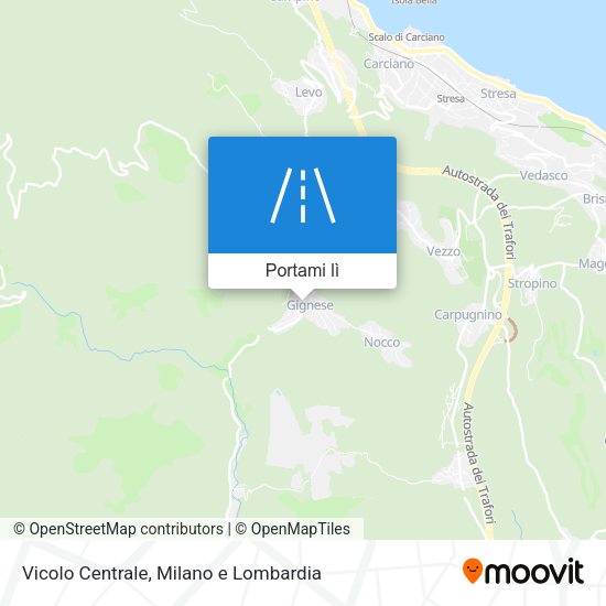 Mappa Vicolo Centrale
