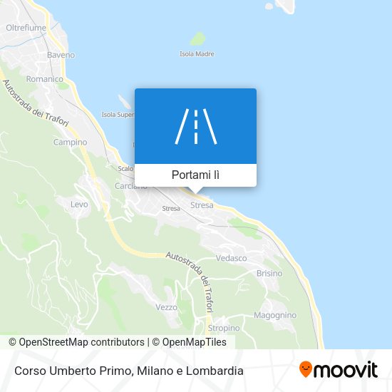 Mappa Corso Umberto Primo