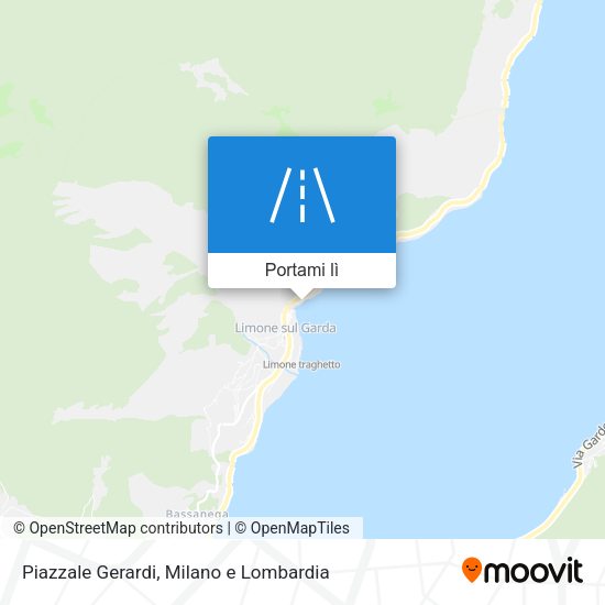 Mappa Piazzale Gerardi