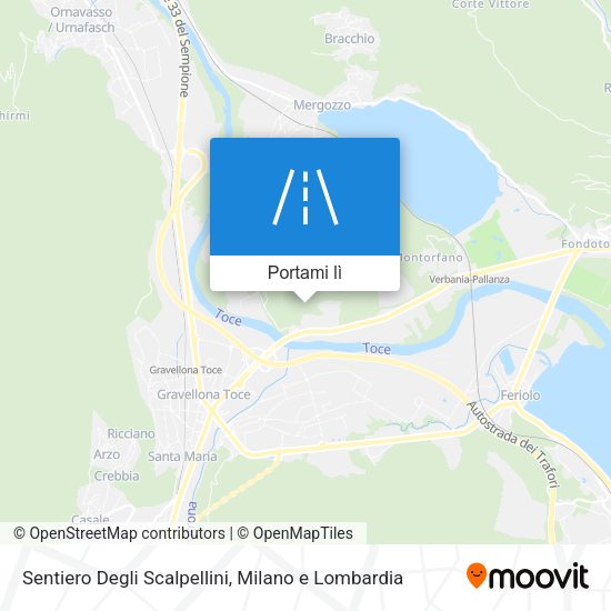Mappa Sentiero Degli Scalpellini