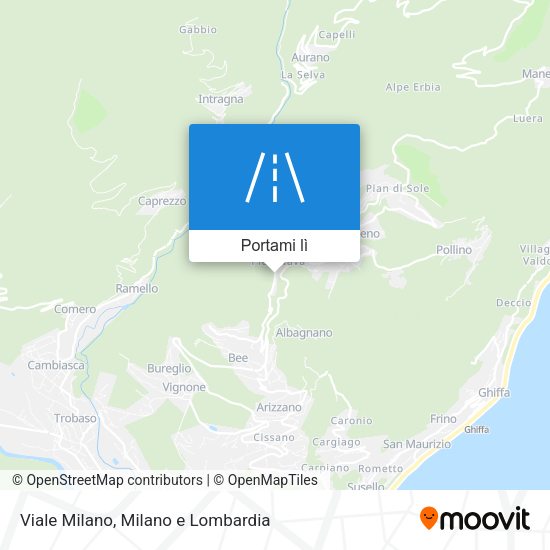 Mappa Viale Milano