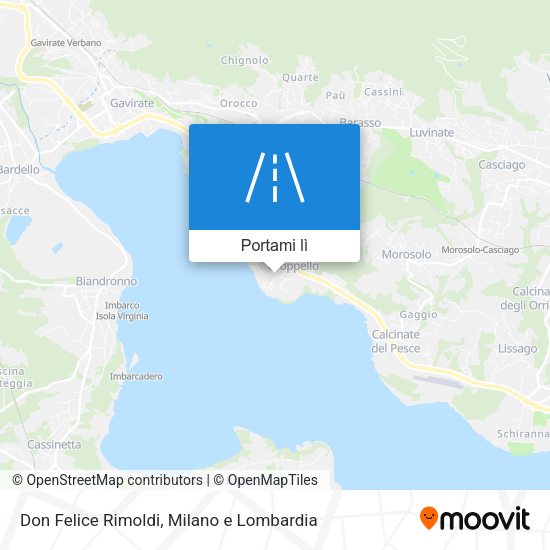 Mappa Don Felice Rimoldi
