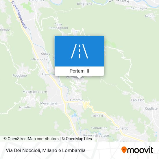 Mappa Via Dei Noccioli