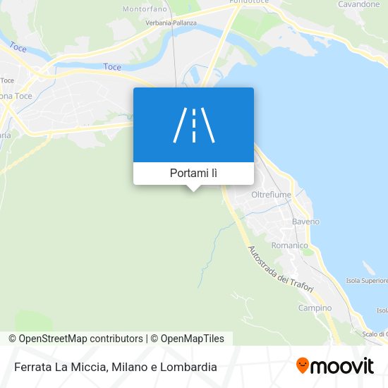 Mappa Ferrata La Miccia