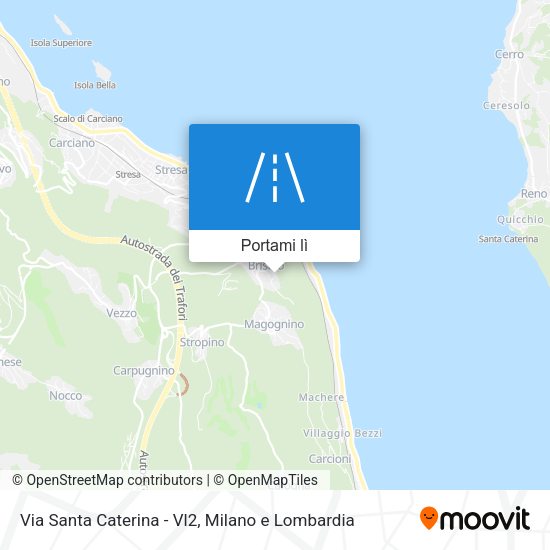 Mappa Via Santa Caterina - Vl2