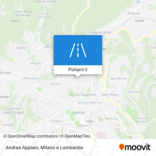 Mappa Andrea Appiani