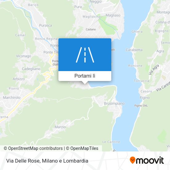 Mappa Via Delle Rose