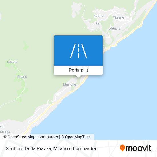 Mappa Sentiero Della Piazza