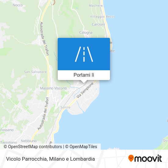 Mappa Vicolo Parrocchia