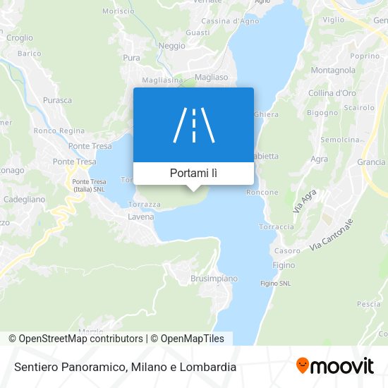 Mappa Sentiero Panoramico