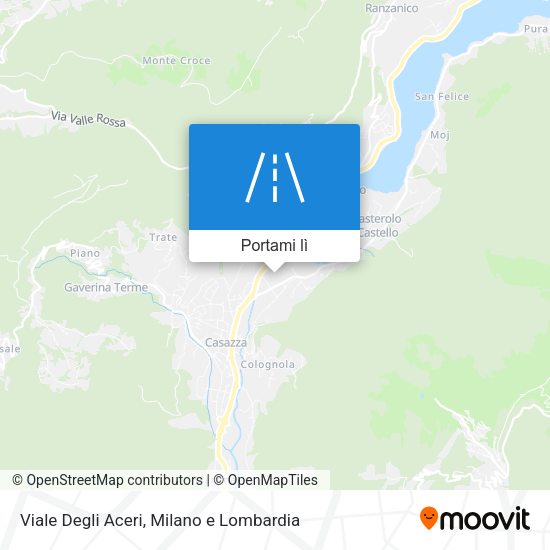 Mappa Viale Degli Aceri