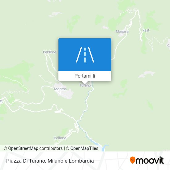 Mappa Piazza Di Turano