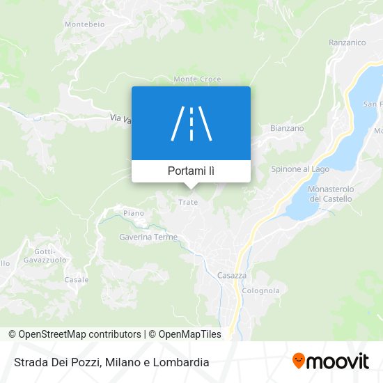 Mappa Strada Dei Pozzi