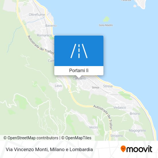 Mappa Via Vincenzo Monti