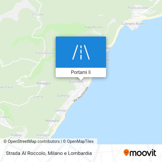 Mappa Strada Al Roccolo