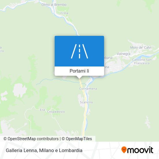 Mappa Galleria Lenna