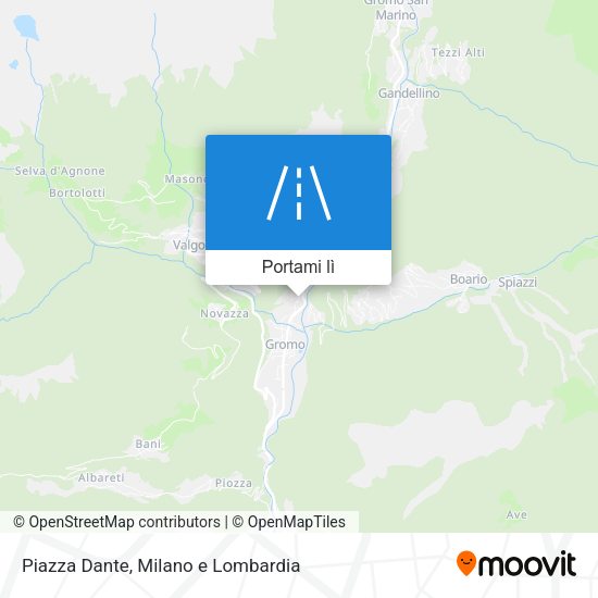 Mappa Piazza Dante
