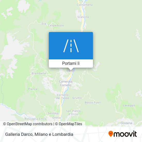 Mappa Galleria Darco