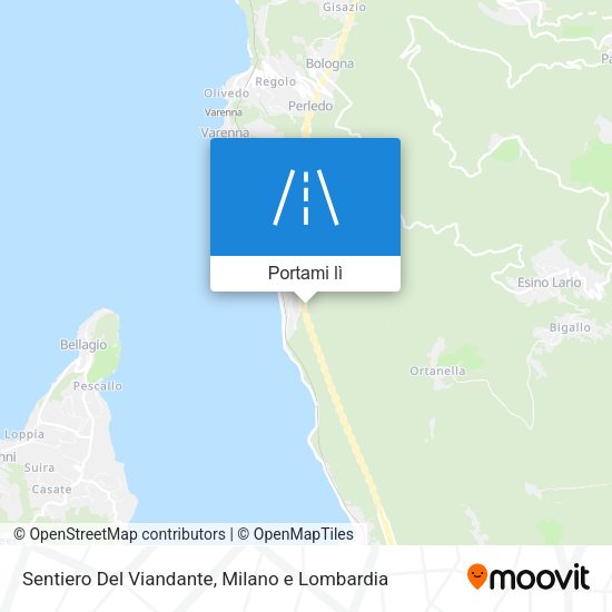 Mappa Sentiero Del Viandante