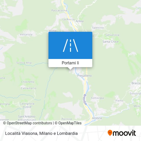 Mappa Località Viasona