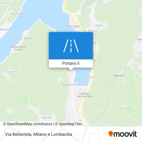 Mappa Via Bellavista