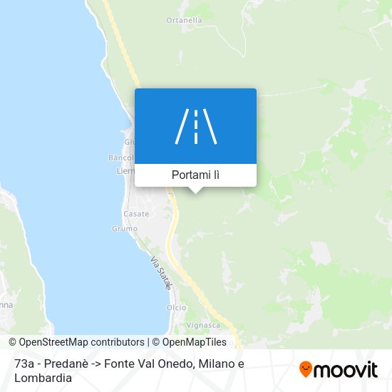 Mappa 73a - Predanè -> Fonte Val Onedo