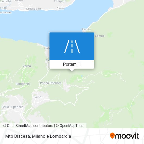 Mappa Mtb Discesa
