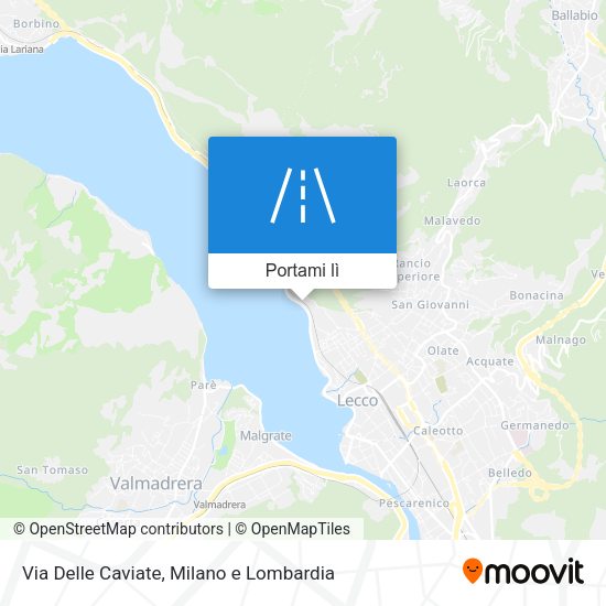 Mappa Via Delle Caviate