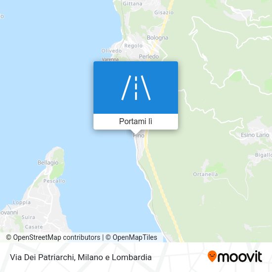 Mappa Via Dei Patriarchi
