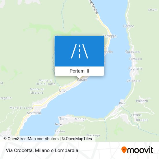 Mappa Via Crocetta