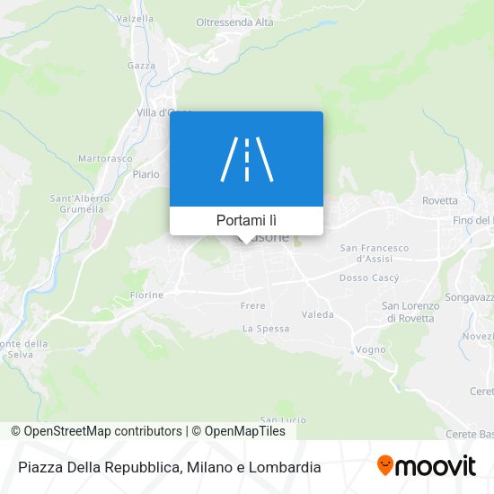 Mappa Piazza Della Repubblica
