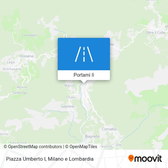 Mappa Piazza Umberto I