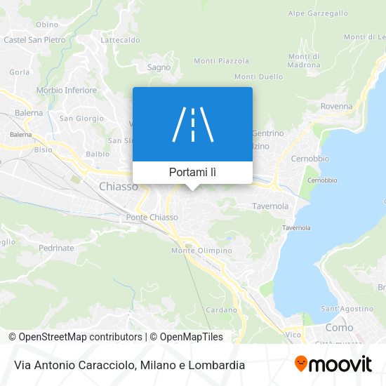 Mappa Via Antonio Caracciolo
