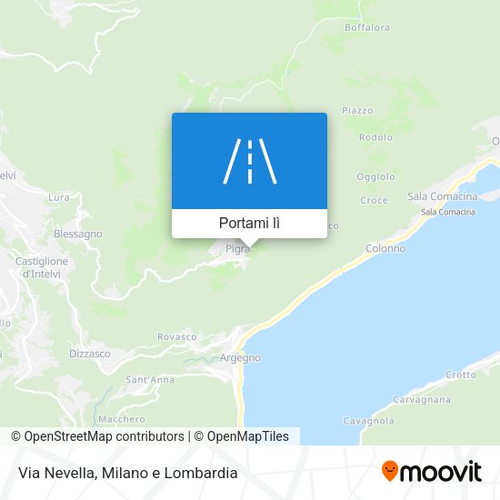 Mappa Via Nevella