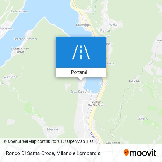 Mappa Ronco Di Santa Croce