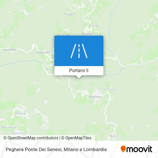 Mappa Peghera Ponte Dei Senesi