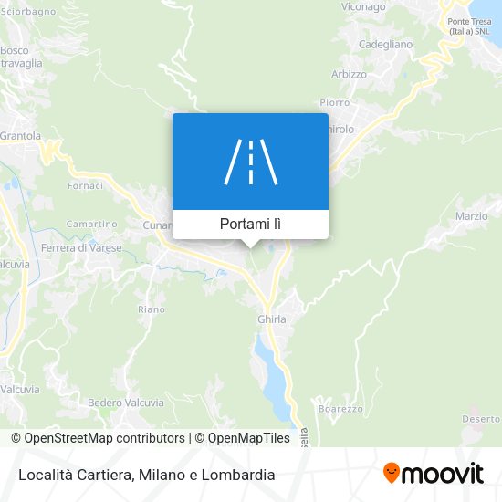 Mappa Località Cartiera