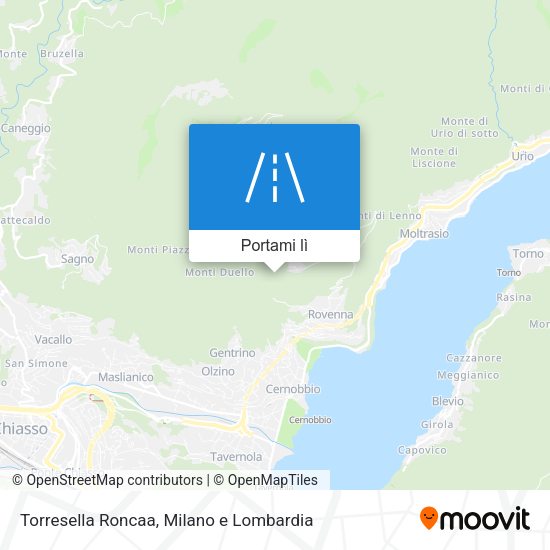 Mappa Torresella Roncaa