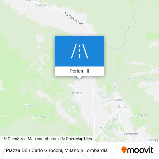Mappa Piazza Don Carlo Gnocchi