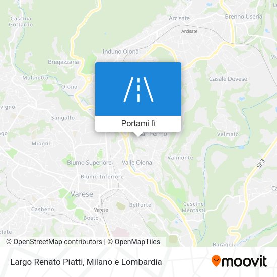 Mappa Largo Renato Piatti