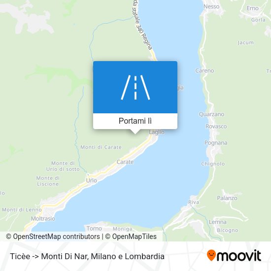 Mappa Ticèe -> Monti Di Nar