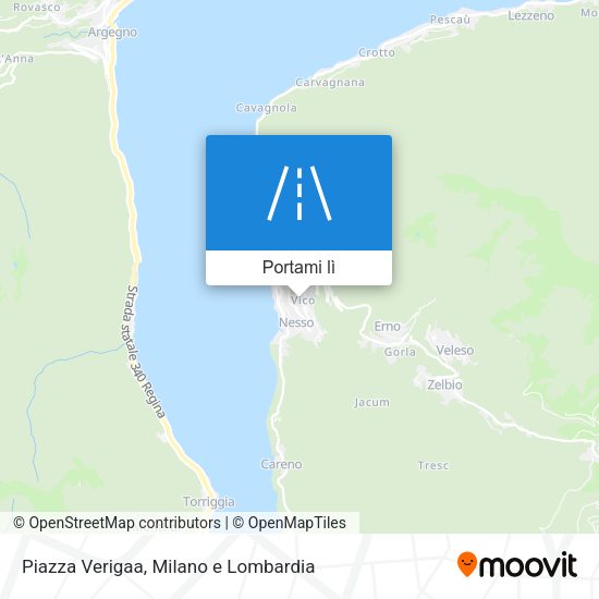 Mappa Piazza Verigaa