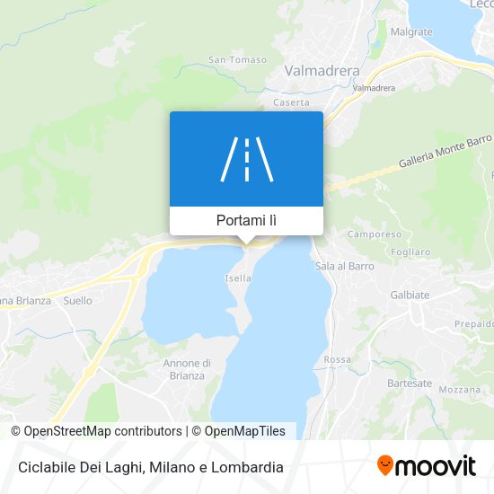 Mappa Ciclabile Dei Laghi